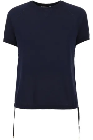 KANGRA CASHMERE T-shirt con lacci