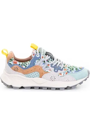 Flower Mountain Sneaker Yamano stampa fiori donna