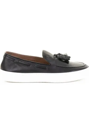 Fratelli Rossetti Mocassino in pelle con nappine