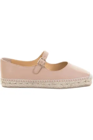 Castaner Espadrillas Pepa stile mary-jane in nappa con chiusura a fibbia