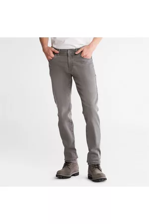 Timberland Uomo Jeans slim & sigaretta - Jeans Slim Da Uomo Sargent Lake In Grigio Scuro Grigio Scuro