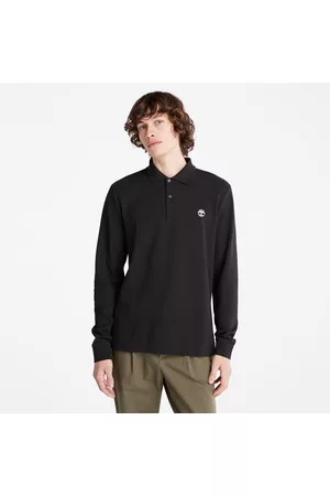 Timberland Uomo Polo - Polo Da Uomo M/l Millers River In Colore Nero Colore Nero