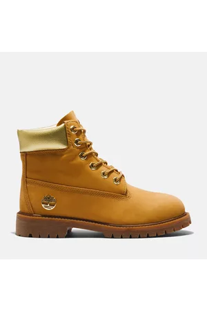 Timberland Scarponcino Da Bambino Dal 35,5 Al 40 ® Premium 6 Inch In / Chiaro
