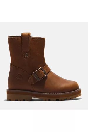 Timberland Bambino Stivaletti - Scarponcino Foderato Da Bambino Dal 20 Al 30 Courma Kid In Marrone Chiaro Marrone