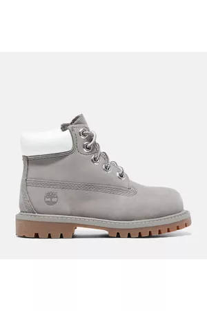 Timberland Bambino Stivaletti - Scarponcino Da Bambino Dal 20 Al 30 ® Premium 6 Inch In Grigio Grigio