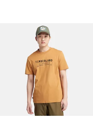 Timberland Uomo T-shirt - T-shirt Carrier Da Uomo In Giallo Scuro Giallo