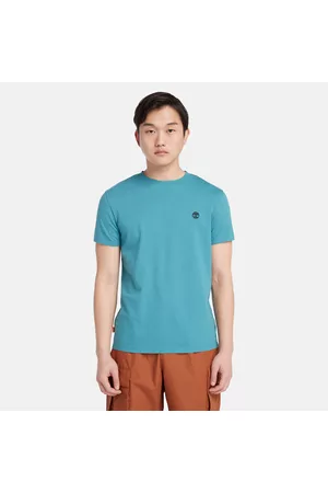 Timberland Uomo T-shirt - T-shirt Girocollo Dunstan River Da Uomo In Blu Blu
