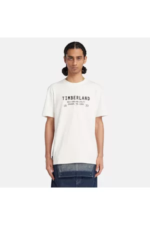 Timberland Uomo T-shirt - T-shirt Carrier Da Uomo In Bianco Bianco