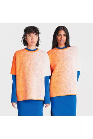 Timberland Donna T-shirt - T-shirt In Maglia X Suzanne Oude Hengel Future73 Ss Da Donna In Arancione Arancione