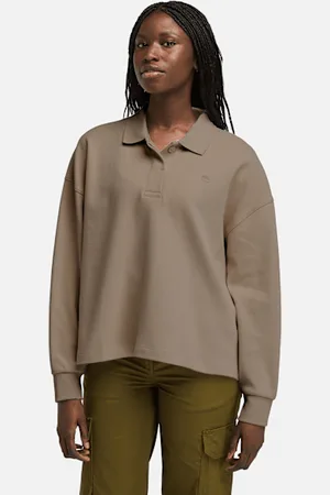 Timberland Felpa Stile Polo Lush da Donna in , Donna