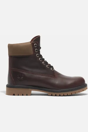 Timberland Stivale 6 Inch Stringato Heritage da Uomo in scuro, Uomo