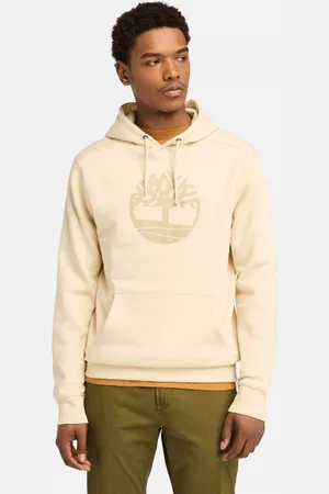 Timberland Felpa con Cappuccio e Logo ad Albero Kennebec River da Uomo in , Uomo