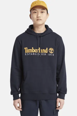 Timberland Felpa con Cappuccio Established 1973 da Uomo in scuro, Uomo