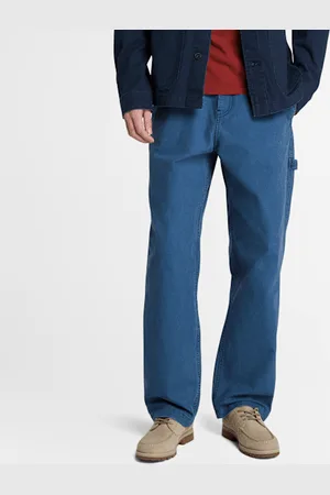 Timberland Pantaloni Stile Carpentiere in Tela Effetto Lavato Rindge da Uomo in scuro, Uomo