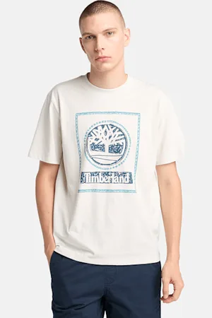 Timberland T-shirt con Grafica Stagionale Doppia da Uomo in , Uomo