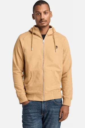 Timberland Felpa con Cappuccio e Zip Intera Loopback Exeter River da Uomo in , Uomo