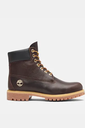 Timberland Stivale Stringato Impermeabile Premium Espresso 6-Inch da Uomo in scuro/nero, Uomo
