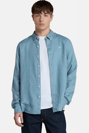 Timberland Camicia in Lino Mill Brook da Uomo in , Uomo