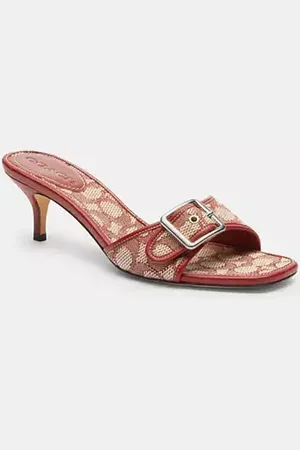 Coach Sandalo Margot in esclusivo tessuto jacquard
