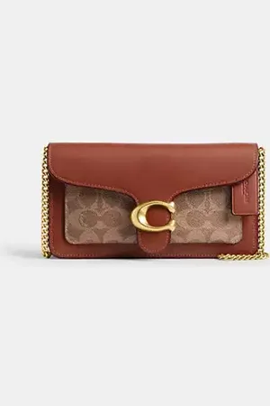 Coach Pochette Tabby In Tela Esclusiva Con Tracolla A Catena