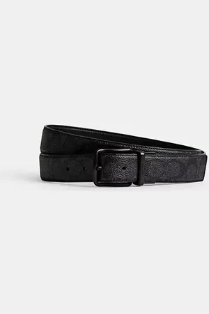 Coach Cintura Sartoriale Double Face Harness Con Fibbia, 38 Mm