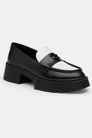Coach Mocassino con plateau Leah