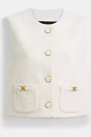 Coach Gilet Heritage C in bouclé