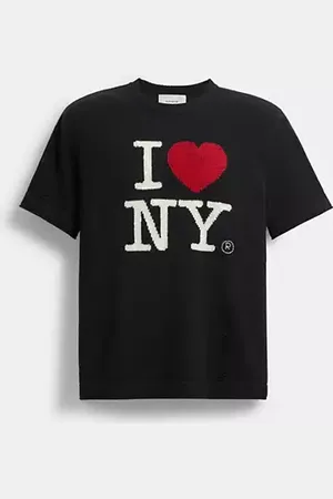 Coach Maglietta lavorata a maglia New York