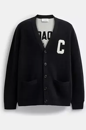 Coach Cardigan lavorato a maglia