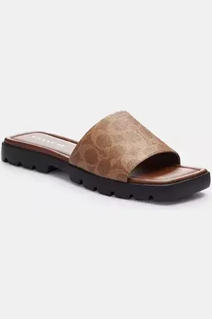 Coach Sandalo Florence In Tela Signature