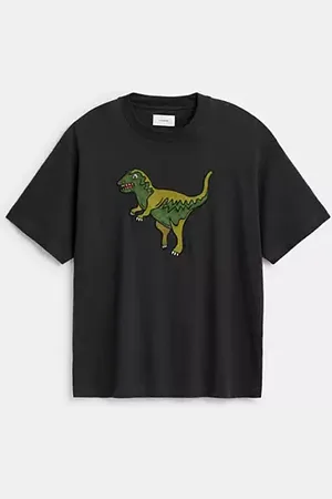 Coach Maglietta taglio comodo Rexy in cotone biologico