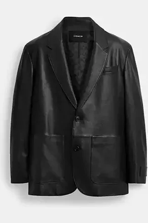 Coach Blazer in pelle