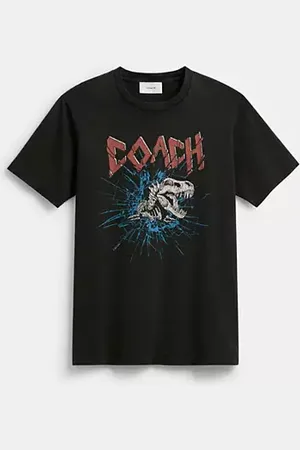 Coach Maglietta Signature con Rexy scheletro