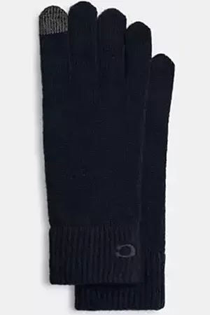 Coach Guanti Touchscreen lavorati