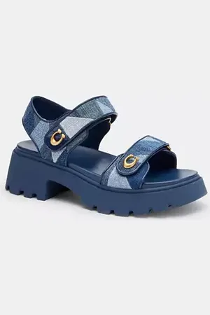 Coach Sandalo plateau Brynn con patchwork