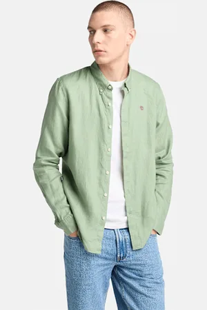 Timberland Camicia in Lino Mill Brook da Uomo in , Uomo