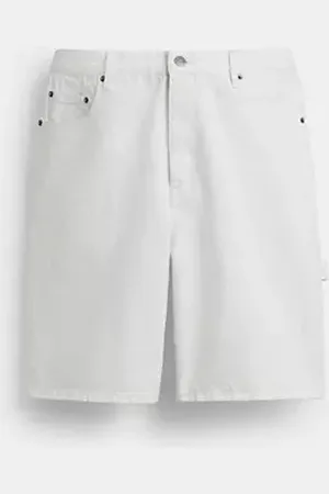 Coach Pantaloncini In Denim