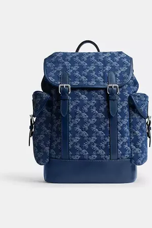 Coach Zaino Hitch Con Stampa Della Carrozza Trainata Da Cavalli