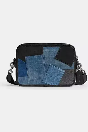 Coach Borsa a tracolla Charter 24 con patchwork