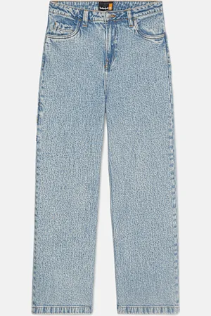 Timberland Pantaloni Stile Carpentiere in Denim da Donna in chiaro, Donna