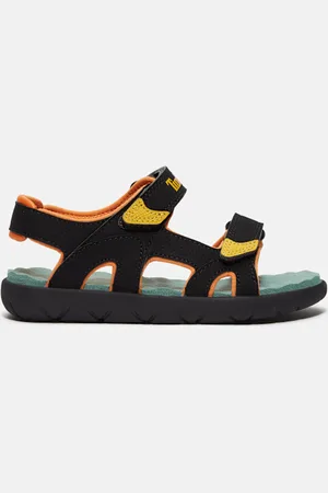 Timberland Sandalo a 2 Fasce Perkins Row da Bambino (dal 35,5 al 40) in /giallo