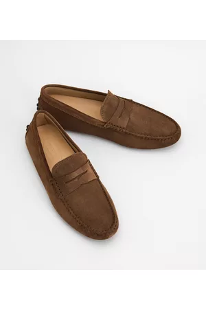 Tod's Uomo Scarpe stringate e mocassini - Gommino Mocassino in Pelle Scamosciata