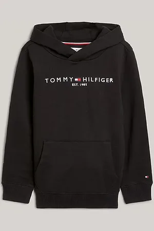 Tommy Hilfiger Felpa Essential in puro cotone con cappuccio