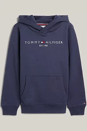 Tommy Hilfiger Felpa Essential in puro cotone con cappuccio