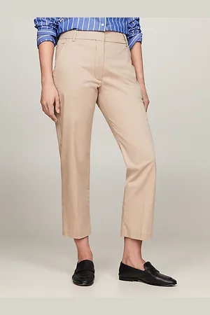 Tommy Hilfiger Pantaloni chino slim fit dritti alla caviglia