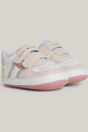 Tommy Hilfiger Sneakers color block a strappo con glitter