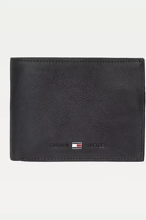 Tommy Hilfiger Portafoglio in pelle a tre scomparti
