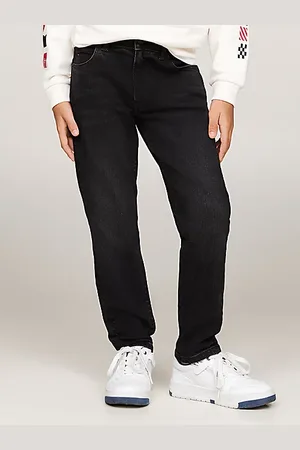 Tommy Hilfiger Jeans straight fit neri sbiaditi
