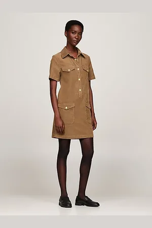 Tommy Hilfiger Mini chemisier a maniche corte in velluto