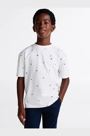 Tommy Hilfiger T-shirt con motivo di bandierine